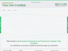 Tablet Screenshot of coopsancristobalgc.com
